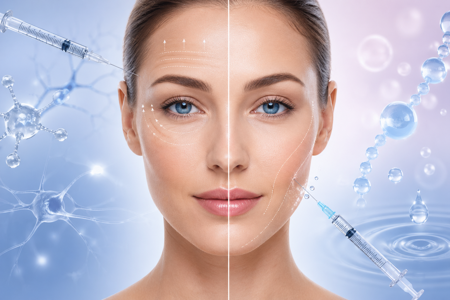 Botox vs. Ácido hialurónico: diferencias
